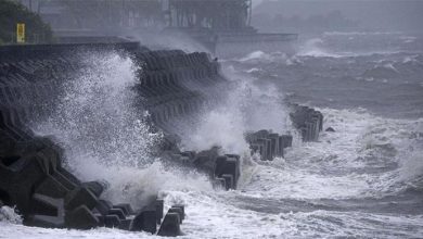 Typhoon Shanshan shook the Japanese archipelago