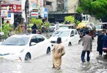 جامشورو میں موسلا دھار بارش، کئی مقامات پر پانی جمع، 2 افراد جاں بحق