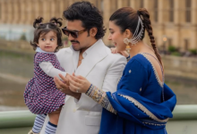 عروہ حسین اور فرحان سعید نے پہلی بار اپنی بیٹی کی تصاویر شیئر کر دیں