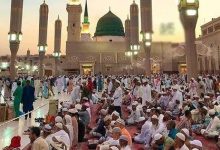 مسجد نبوی ؐ،1ہفتے میں 54 لاکھ سے زائد زائرین کی آمد